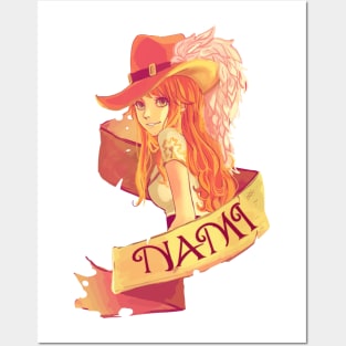 Nami One Piece Posters and Art